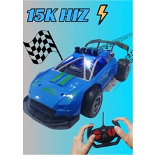 Boratila Toys 1:18 Ölçek 27 Mhz Uzaktan Kumandalı Hızlı Şarjlı Işıklı Full Fonksiyon Yarış Arabası Drift