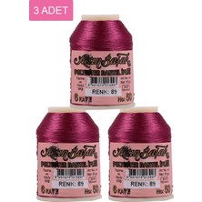 3 Adet Altınbaşak Oya ve Dantel Ipi 20 gr - Royaleks - No: 089