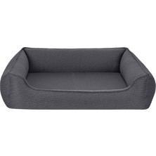 Drnds Pet Comfort Bravo  Gri Ortopedik Köpek Yatağı Xl 105X80CM