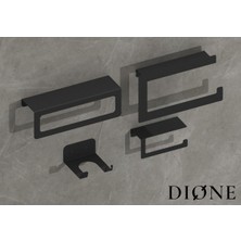 UltraMint 4'lü Çok Amaçlı Set: Tuvalet Kağıtlığı, Havlu Askısı, Fön Tutacağı ve Peçetelik