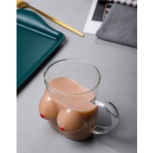 UltraMint Cam Kahve Fincanı Mug, Çok Amaçlı, Soğuk Içerikler Için Şık Sunum