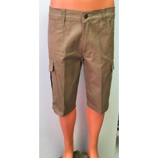 Beyzdenim Toprak Ince Diz Altı Şort Kapri Bermuda