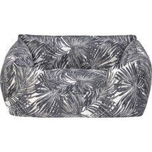 Drnds Pet Comfort Alpha  Siyah-Beyaz Kedi ve Köpek Yatağı S 60X50CM