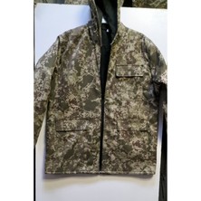 Beyzdenim K.kuvvetleri Nano Kamuflaj Avcı ve Yürüyüş Için Kaban Mont Nefes Alan Su Itiçi