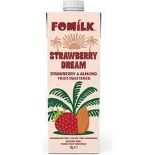 Fomilk Strawberry Dream - Çilek ve Badem Sütlü Içecek 1lt