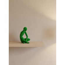 Zero Land Drnds Dekoratif Insan Figürü Yeşil