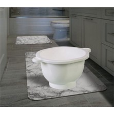 UltraMint Banyo Kurusu ve Kurna Seti, Şık Tasarım, Dayanıklı ve Pratik Kullanım