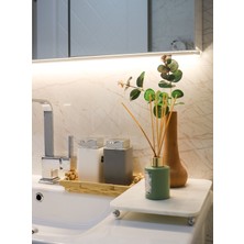 UltraMint Beyaz Mermer Stant 20X30 Cm, Banyo Düzenleyici Dekor, Şık ve Kullanışlı