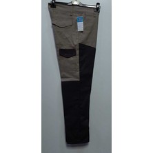 Beyzdenim Kışlık Termal (Polarlı) Bej Kahve Çulluk Avcı ve Yuruyuş Pantolonu .power Likralı Pacalar Suıtıci