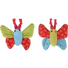 Ashwork Flamingo Yowly Kelebek Şeklinde Kedi Oyuncağı 2 Adet 9 cm 587455