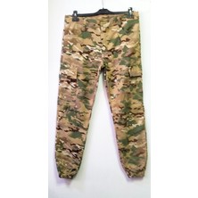 Beyzdenim Lastikli Paca Kamuflaj Kargo Pantolon Ripsstop Hafif Su Itiçi