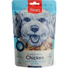 Ashwork Wanpy Tavuklu ve Morina Balıklı Köpek Ödül Maması 1 Adet 100 gr 587455