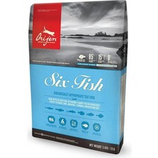 Üreticiniz Ashwork Orijen Six Fish Tahılsız Balık Yavru ve Yetişkin Kedi Maması 1.8 kg 587455