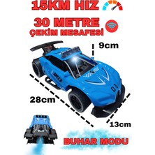 Boratila Toys 28 cm 2.4 Ghz Uzaktan Kumandalı Şarjlı Full Fonksiyon Yarış Arabasi