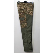 Beyzdenim Termal Polarlı-Polarsız Bordolu Kamuflaj Çulluk Avcı ve Yuruyuş Pantolonu Pacalar Su Decirmez