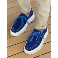 CH2602 - Triko Erkek Ayakkabı Mavı