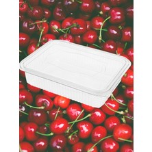 Yorulmaz Ambalaj 1250 gr Kapaklı  Paket Servis ve Buzdolabı Kullanımına Uygun, Sızdırmaz  Kullan- At Kap – 12’li Paket