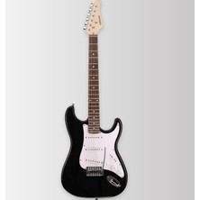 Arrow Tonecaster St 111 Abyss Black Rosewood/white