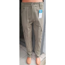 Beyzdenim Acık Yeşil Kargo Taktikal Buyuk Beden Pantolon