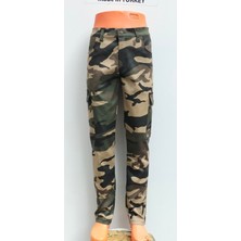 Beyzdenim Likralı Iş ve Normal Giyim Için Kanuflaj Kargo Büyük Beden Battal Pantolon Bay..