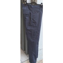 Beyzdenim Mavi Esnek Kargo Taktikal Buyuk Beden Ripsstop Pantolon