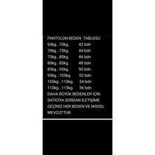 Beyzdenim Siyah Süper Mikro En Likra Ultra Hafif Su İtiçi Büyük Beden Pantolon 52 Regular Kesim