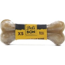 Ashwork Delibon Deri Pres Vakumlu Kemik Köpek Ödülü Naturel 7 cm 1 Adet 587455