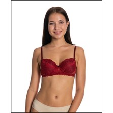 Satina Dolgusuz Full Dantelli Sütyen B Kalıp