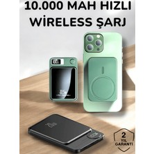 Store Mania Ios Uyumlu 22.5W Hızlı Şarj Magsafe Powerbank Dijital Göstergeli 10.000 Mah (STORE-MANIA-5938)