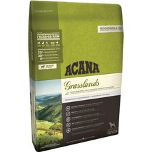 Ashwork Acana Grasslands Tahılsız Kuzu Etli ve Sebzeli Yetişkin Köpek Maması 2 kg 587455