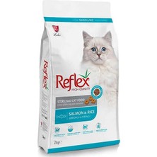 Ashwork Reflex Sterilised Somon Balıklı Kısırlaştırılmış Kedi Maması 2 kg 587455