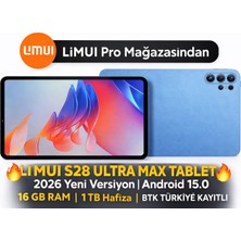 Itab S28 Ultra Max Tablet 16 GB Ram + 1tb Rom Android 15 Btk Kayıtlı