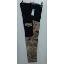 Beyzdenim Siyah Jand Çol Kamuflaj  Avcı ve Yuruyuş Pantolonu .en Boy Likralı Suıtıci