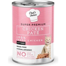 Chefs Choice Ashwork Chefs Chıoice Kitten Tavuklu Ezme Yavru Konserve Kedi Maması 1 Adet 400 gr 587455