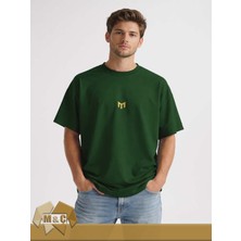 M.Ç Family Store Unisex Oversize Tişört  Özel Tasarım Street Style Trendy Unisex Oversized T-Shirt Unique Design