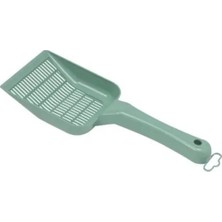 Ashwork Moderna Dar Aralıklı Kedi Kumu Küreği Yeşil 10X28 cm 587455