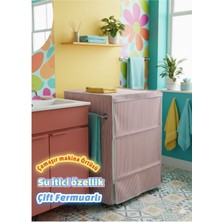 UltraMint Su Itici Çamaşır Makinesi Örtüsü, 3 Renk Seçenekli, Koruma Sağlayıcı Ürün
