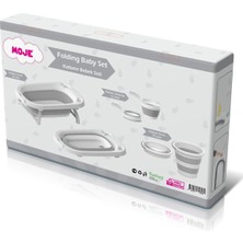 Moje Katlanır Küvet Seti Gri