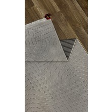 Seloria Home Açık Gri Bohem Iskandinav Modern Saçaklı Doğal Pamuk Taban Salon Koridor Çocuk Oturma Odası Halı