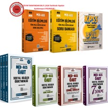 Pegem Akademi Yayıncılık 2026 Meb Ags Öabt Sosyal Bilgiler Öğretmenliği Konu-Soru-Deneme-Çıkmış Sorular(Eğitim Bilimleri Set)