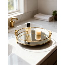 UltraMint Banyo ve Makyaj Düzenleyici Tepsi, Şık ve Fonksiyonel Dekoratif Organizatör