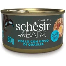 Ashwork Schesir After Dark Pate Tavuklu ve Bıldırcın Yumurtalı Yetişkin Kedi Konservesi 1 Adet