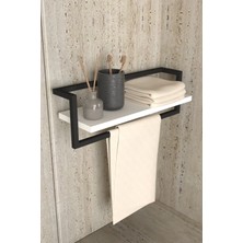 UltraMint Pratik Banyo Rafı ve Sabunluk Seti, Şık ve Kullanışlı Tasarım