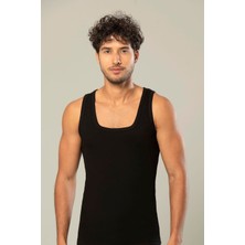 Erdem Erkek Kalın Askılı %100 Pamuklu 6'lı Paket Kaşkorse Atlet 1128