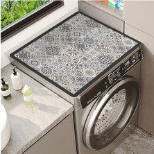 UltraMint Yıkanabilir Sıvı Geçirmez Çamaşır Makinesi Koruma Matı, Kaymaz, Kurutmaşık Için