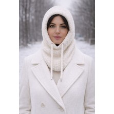 Laviyonsa Tiftik Dokuma Triko Balaclava Bere