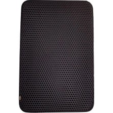 Ashwork Cattie Altıgen Model Kum Toplayıcı Fonksiyonel Kedi Paspası Medium Siyah 37X50 cm 587455