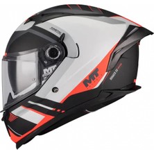 Mt Helmets mt Braker Sv Inceptıon B5 Mat Kırmızı Güneş Vizörlü Full Face