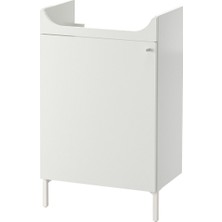 UltraMint Banyo Dolabı, Lavabo Dolabı, Beyaz, 50X83 Cm, Şık ve Fonksiyonel Tasarım