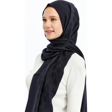 Valentino Orlandi Alia Serisi Monogram Şal - 06245 Lacivert